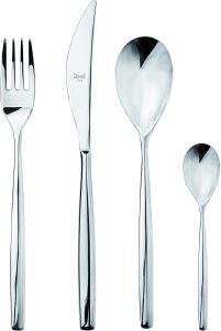 MEPRA CUTLERY SET 24 PCS STIRIA Set-24 Piece, Silver